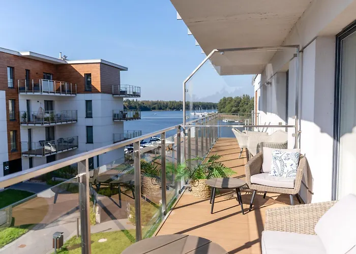 Marina Deluxe - Najwiekszy Na Marinie Widok Na Jezioro, Winda, 2 Balkony, Klima Apartment *
