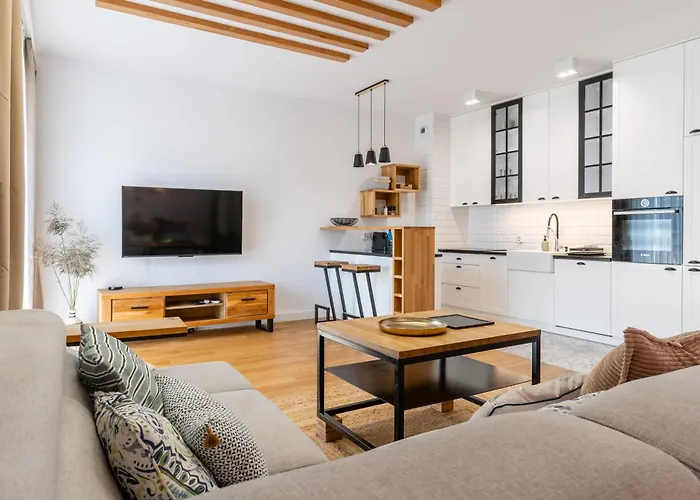 Marina Deluxe - Najwiekszy Na Marinie Widok Na Jezioro, Winda, 2 Balkony, Klima Apartment