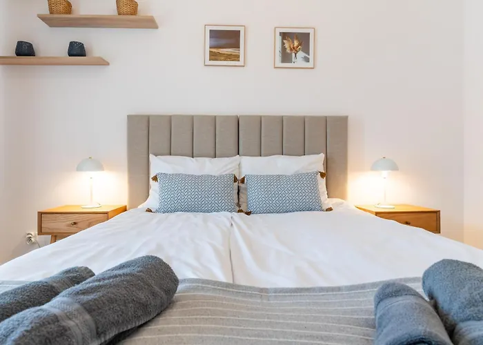 Marina Deluxe - Najwiekszy Na Marinie Widok Na Jezioro, Winda, 2 Balkony, Klima