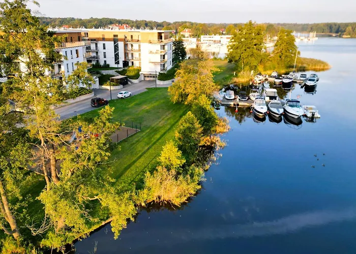 Apartment Marina Deluxe - Najwiekszy Na Marinie Widok Na Jezioro, Winda, 2 Balkony, Klima Ilawa