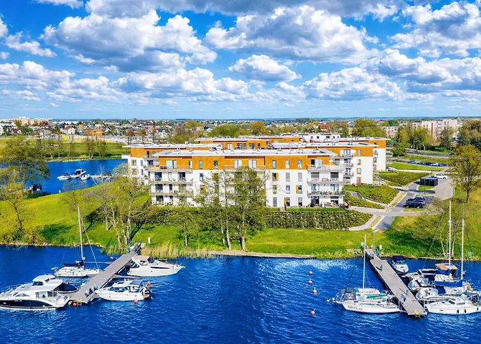 Apartment Marina Deluxe - Najwiekszy Na Marinie Widok Na Jezioro, Winda, 2 Balkony, Klima *
